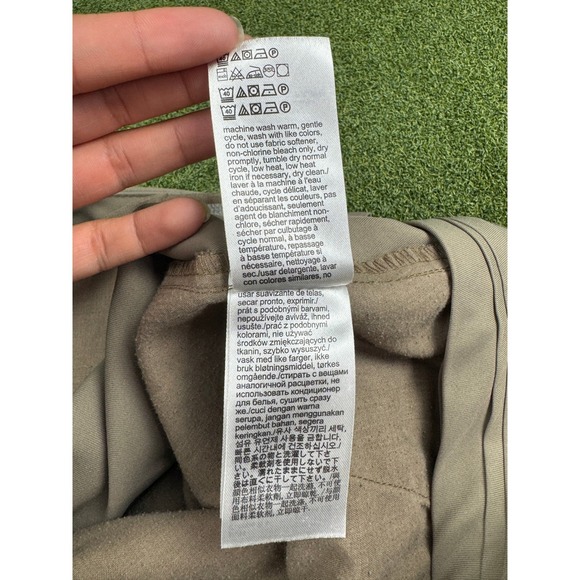 DKNY Mens Khaki Golf Shorts Size 36 Performance Casual Chino 10in - Picture 13 of 15